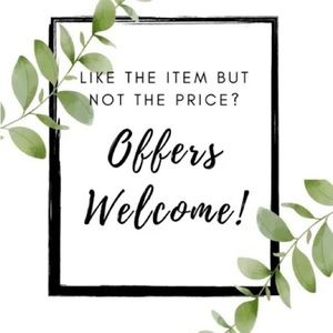 But please remember that Poshmark gets their cut too 🤗thank you!